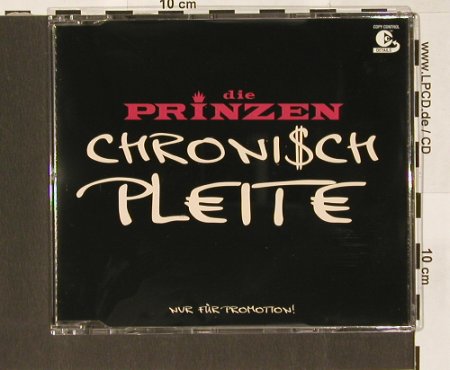 Prinzen: Chronisch Pleite, 1Tr.Promo, BMG(), , 03 - CD5inch - 64365 - 4,00 Euro