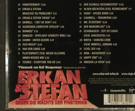 Erkan & Stefan: Gegen die Mächte der Finsternis, Virgin, EU, 02 Typ: CD Best.-Nr.: 65301 Preis: 5,00 Euro