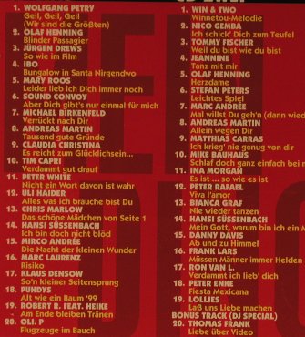 V.A.Mein Ding: 40 Geile Wahnsinnskracher Folge 2, BMG, EU, 1999 Typ: 2CD Best.-Nr.: 65985 Preis: 5,00 Euro
