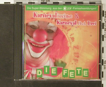 V.A.Karnevalissimo & Karneval: hoch drei,Kolibri...Anton a.Tirol, Titan, D, 2001 Typ: CD Best.-Nr.: 66030 Preis: 7,50 Euro