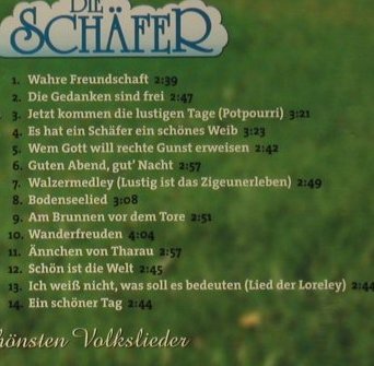 Schäfer,Die: Wahre Freundschaft, Ariola, D, 03 Typ: CD Best.-Nr.: 66154 Preis: 5,00 Euro