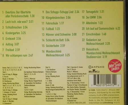 Richie: Live Laberei, Zampano, EEC, 97 Typ: CD Best.-Nr.: 67173 Preis: 4,00 Euro