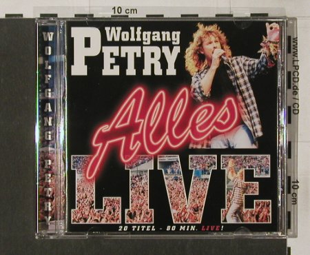 Petry,Wolfgang: Alles Live, BMG(), D, 99 - CD - 68763 - 10,00 Euro