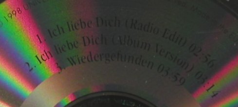 Illegal 2001: Ich liebe Dich*2/Wiedergefunden, Universal, EEC, 1998 Typ: CD5" Best.-Nr.: 80446 Preis: 2,50 Euro