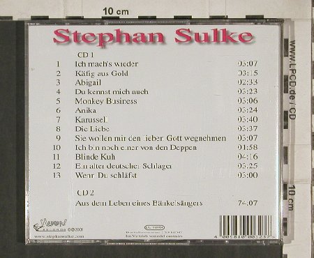 Sulke,Stephan: ...Ich Machs Wieder,+Hörbuch, Heduda, D, 2001 Typ: 2CD Best.-Nr.: 81097 Preis: 10,00 Euro