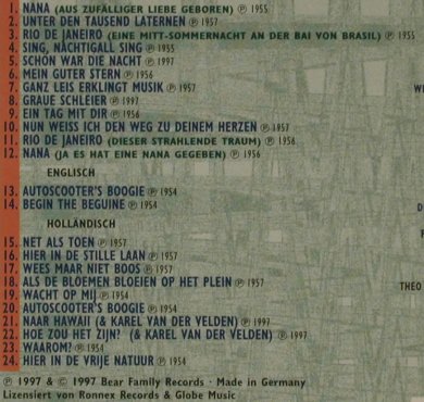 Brokken,Corry: Nana-Die Ronnex Aufnahmen, Bear Family(BCD 16 120 AH), D, 1997 - CD - 81418 - 10,00 Euro