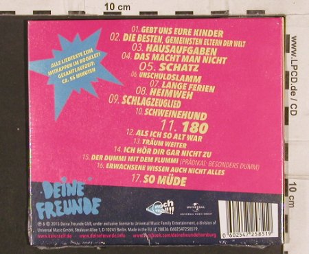 Deine Freunde: Kindsköpfe, Digi, FS-New, Universal(0602547258519), EU, 15 - CD - 82167 - 7,50 Euro