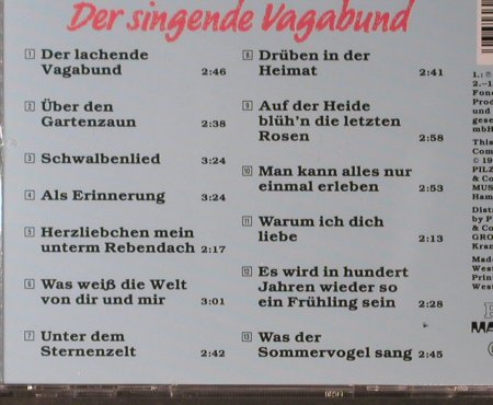 Bertelmann,Fred: Der Singende Vagabund, Pilz(), D, 1990 - CD - 84004 - 6,00 Euro