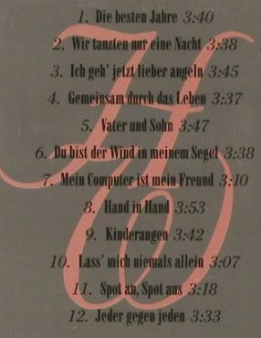 Wijnvoord,Harry: Die Besten Jahre, BMG, EEC, 1995 Typ: CD Best.-Nr.: 84013 Preis: 6,00 Euro