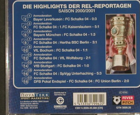 FC Schalke 04: Herzschlag Saison 2000/2001, GTN(), D,  - CD - 84034 - 10,00 Euro