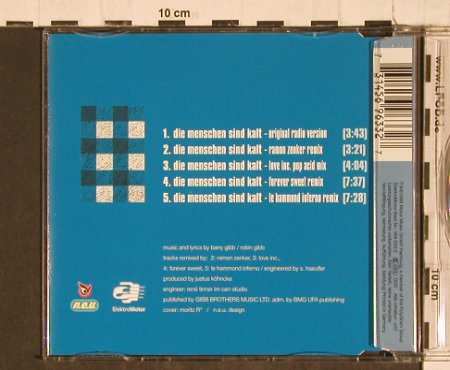 Dorau,Andreas: Die Menschen sind kalt*5, Motor(), D, 1998 - CD5inch - 84447 - 3,00 Euro