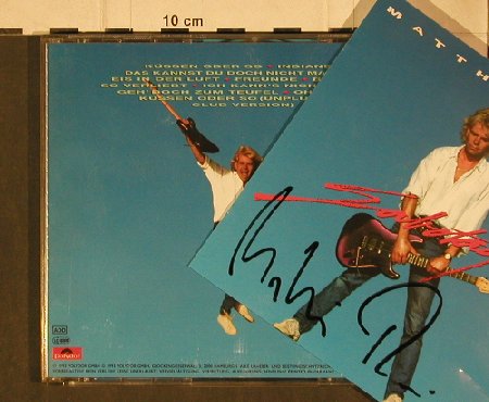 Reim,Matthias: Sabotage, signiert, Polydor, D, 1993 Typ: CD Best.-Nr.: 90098 Preis: 12,50 Euro