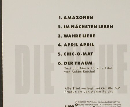 Reichel,Achim: Die Neue, Amazonen+5,PromoDigi, WEA (PRO790), D, 93 Typ: CD5" Best.-Nr.: 90213 Preis: 10,00 Euro