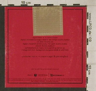 Westernhagen,Marius M.: Rosanna,1Tr.Promo,Digi, FS-New, Warner(2211), D, 00 - CD5inch - 90386 - 7,50 Euro