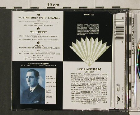 Lindenberg,Udo: Wo Ich meinen Hut Hinhäng...+2, Polydor(), D, 1991 - CD5inch - 90857 - 5,00 Euro