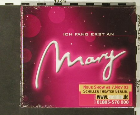 MARY: Ich fang erst an, Digi, FS-New, Duophon(), D, 1995 - CD - 93663 - 10,00 Euro