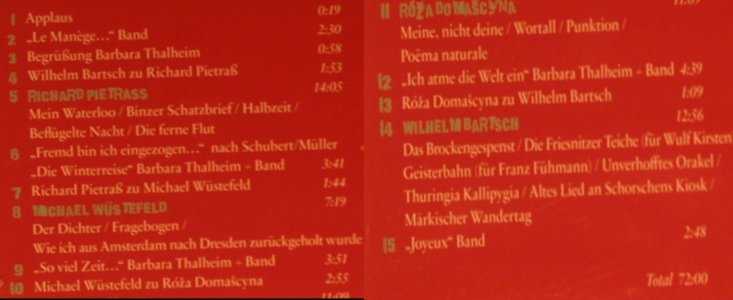 V.A.Poe & Sie: Rabenverse und Wi(e)derlieder, Duophon (07 17 3), D,FS-New, 2005 Typ: CD Best.-Nr.: 93732 Preis: 10,00 Euro