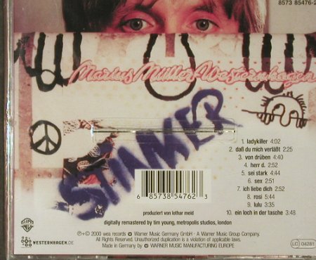 Westernhagen: Stinker, remastered, FS-New, WB(8573 85476-2), D, 2000 - CD - 94041 - 10,00 Euro