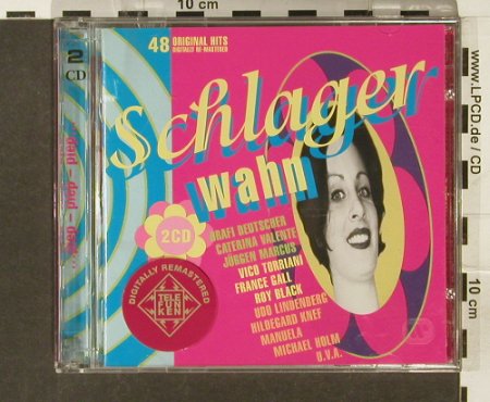 V.A.Schlagerwahn: D.Deutscher...AngelinaMonti, 48 Tr., Telefunken(), D, 1998 - 2CD - 94280 - 11,50 Euro