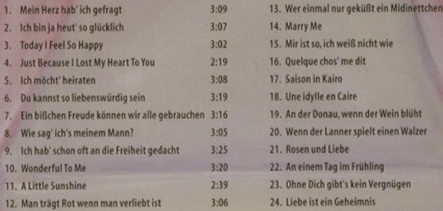 Müller,Renate: Mir Ist So, Ich Weiß Nicht Wie, Duophon(), D, FS-New, 2003 - CD - 94400 - 10,00 Euro
