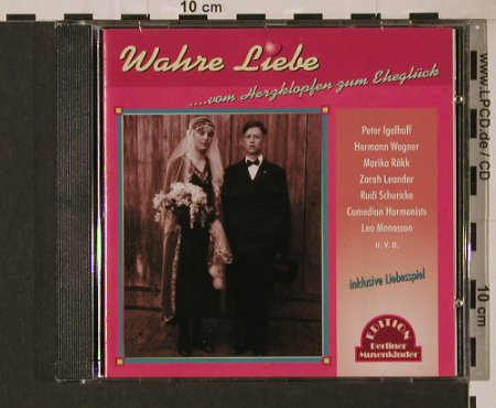 V.A.Wahre Liebe: ...Vom Herzklopfen Zum Eheglück, Duophon(), D, 2000 - CD - 94434 - 10,00 Euro