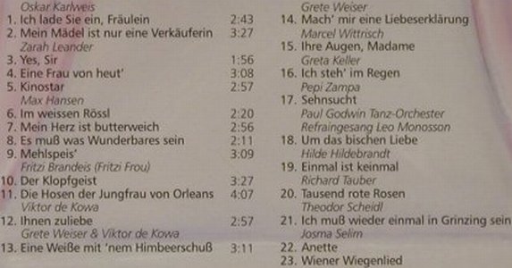 Benatzky,Ralph: Ich Lade Sie Ein Fräulein, Duophon(), D,  - CD - 94436 - 7,50 Euro