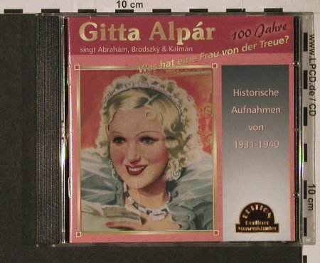 Alpár,Gitta: Was Hat Eine Frau Von Der Treue, Duophon(), D, 2003 - CD - 94438 - 10,00 Euro