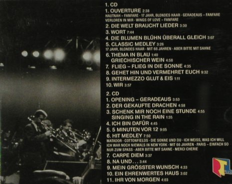 Jürgens,Udo: Open Air Symphony, BMG(), EEC, 1992 - 2CD - 94479 - 11,50 Euro
