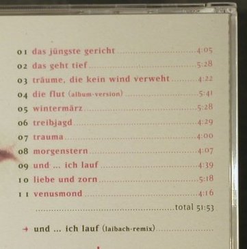 Witt: Bayreuth Eins, +Laibach Remix, Epic (489908-9), A, 1998 Typ: CD Best.-Nr.: 95155 Preis: 10,00 Euro