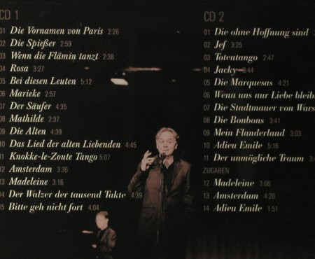 Hoffmann,Klaus: Singt Jacques Brel Live, Stille Music(021-2), EU, 2006 - 2CD - 96116 - 12,50 Euro
