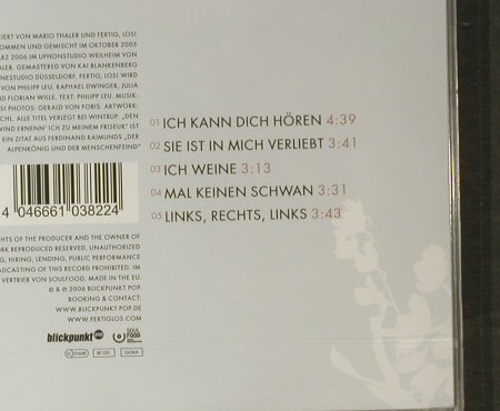 Fertig Los!: Den Westwind ernenn' ich zu meinem, Blickpunkt(BP 031), 5 Tr., 2006 - CD - 96256 - 5,00 Euro