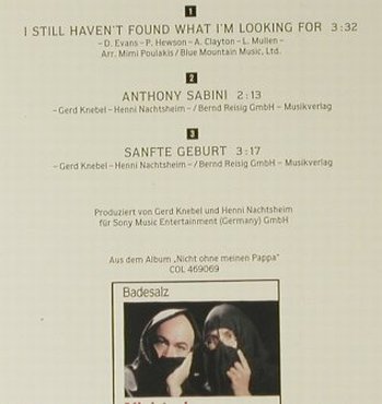 Badesalz: I still haven't found what I'm Look, Columbia(), A, 1991 - CD5inch - 96447 - 2,50 Euro