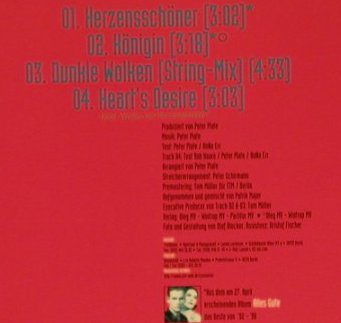 Rosenstolz: Herzensschöner+3(Königin), Polydor (569 581-2), D, 1998 Typ: CD5" Best.-Nr.: 97289 Preis: 4,00 Euro