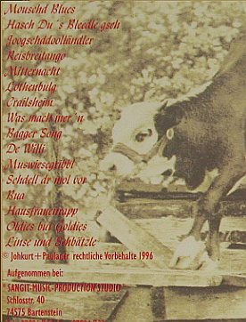 Johkurt Und Paulaner: Bei Uns Daham, Sangit Music(), D, 1996 - CD - 97510 - 5,00 Euro