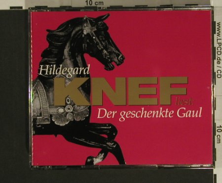 Knef,Hildegard - liest: Der Geschenkte Gaul, Tacheles(RD994491), D, 1999 - 2CD - 97550 - 15,00 Euro