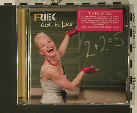 Friek: Weil Ich Lüge, FS-New, 4RT(), EU, 2007 - CD - 97674 - 7,50 Euro