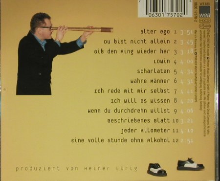 Kunze,Heinz Rudolf: Alter Ego, WEA(), D, 1997 - CD - 98592 - 7,50 Euro