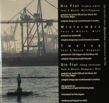 Witt,Joachim / P.Heppner: Die Flut*2+2, Epic(665725 2), EU, 1998 - CD5inch - 98735 - 2,50 Euro