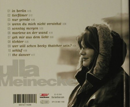 Meinecke,Ulla: Die Luft Ist Rein, Digi, SPV(088-11420), D, 2002 - CD - 99126 - 10,00 Euro