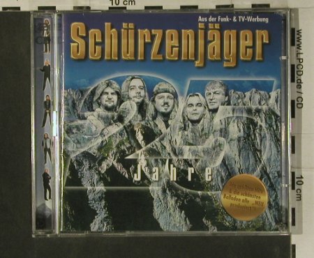 Schürzenjäger: 25 Jahre- Partymix/Balladen, Ariola, D, 1998 Typ: 2CD Best.-Nr.: 99207 Preis: 7,50 Euro