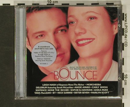 Bounce: Music From & Inspired Of, Miramax(), EU, 2000 - CD - 50078 - 4,00 Euro