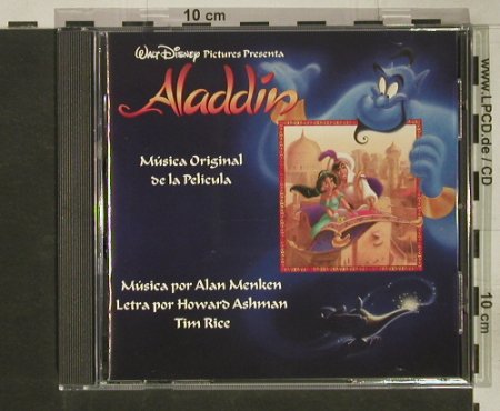 Aladdin: Musica Original de la Pelicula, co, Disney(67846-7), US,span., 1992 - CD - 50162 - 7,50 Euro