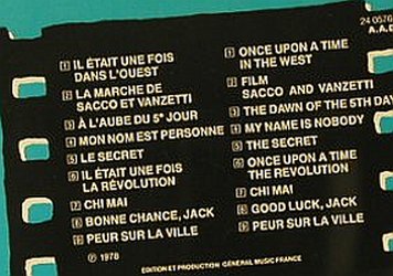Morricone,Ennio: Les Plus Belles Musique '78, Central Music(240 576-2), F,  - CD - 51398 - 5,00 Euro