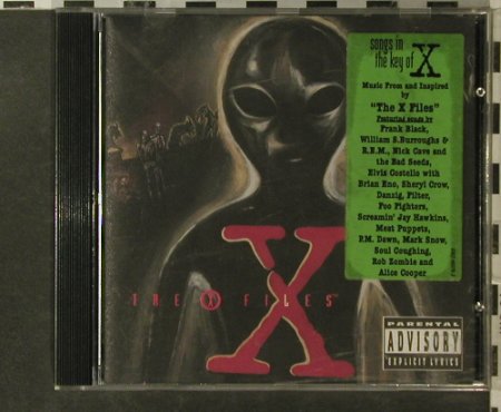 X Files(Akte X): Songs In The Key Of,15 Tr., WB, D, 1996 Typ: CD Best.-Nr.: 51626 Preis: 5,00 Euro