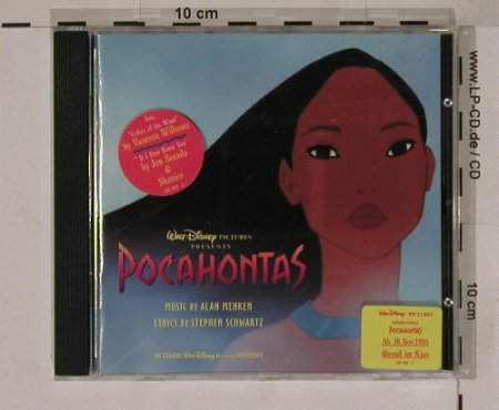 Pocahontas: 28 Tr.V.A. b Alan Menken, Polyd., D, 95 Typ: CD Best.-Nr.: 51628 Preis: 7,50 Euro