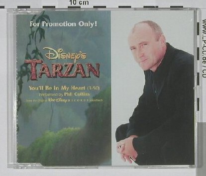 Tarzan: You'll be in my Heart, Edel(0100735DNYP), D, 99 - CD5inch - 52037 - 1,50 Euro