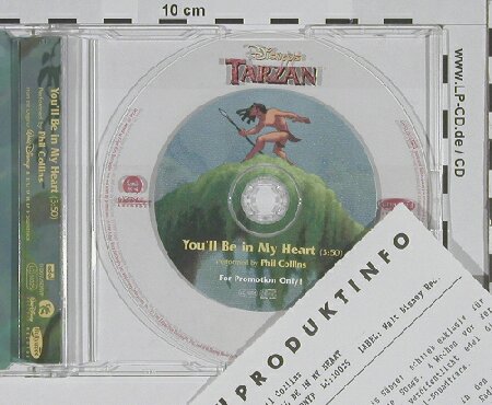 Tarzan: You'll be in my Heart, Edel(0100735DNYP), D, 99 - CD5inch - 52037 - 1,50 Euro