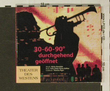 30-60-90 durchgehend geöffnet: Theater des Westens, Abendspaß(), D, Digi, 98 - CD - 52128 - 5,00 Euro