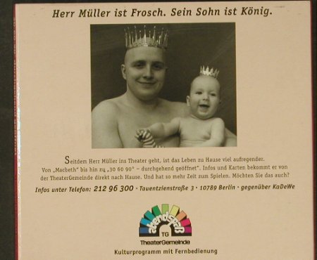 30-60-90 durchgehend geöffnet: Theater des Westens, Abendspaß(), D, Digi, 98 - CD - 52128 - 5,00 Euro