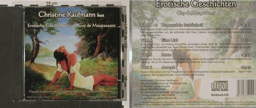 Erotische Geschichten: Christine Kaufmann liest, Ascolto(0274), D,  - CD - 52679 - 7,50 Euro